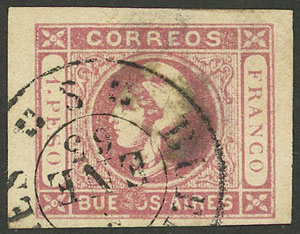 Lot 66 - Argentina cabecitas -  Guillermo Jalil - Philatino Auction # 2128 ARGENTINA: 'Clearance' auction with very low starts and many interesting lots!