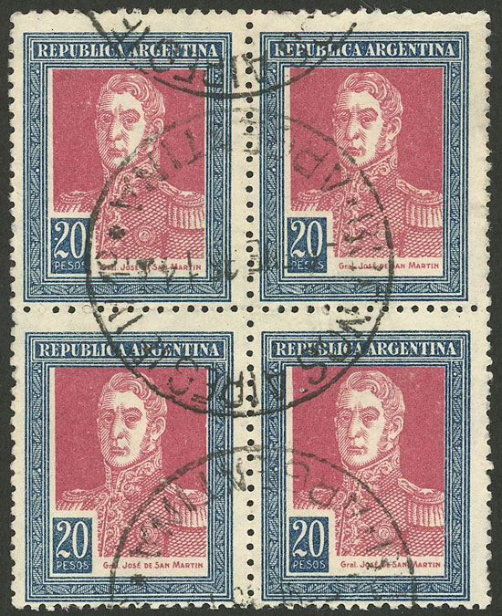 Lot 111 - Argentina general issues -  Guillermo Jalil - Philatino Auction # 2129 