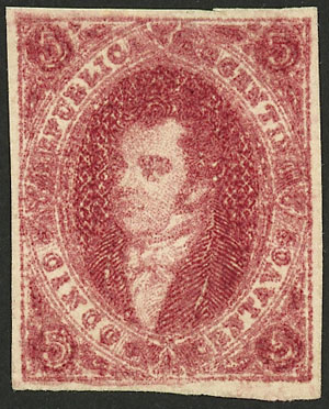 Lot 72 - Argentina RIVADAVIAS - PROOFS -  Guillermo Jalil - Philatino Auction # 2129 