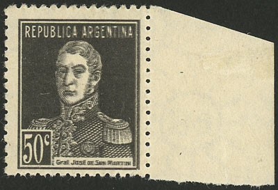Lot 118 - Argentina general issues -  Guillermo Jalil - Philatino Auction # 2129 ARGENTINA: August special auction