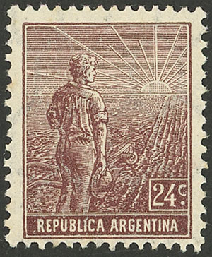 Lot 537 - Argentina general issues -  Guillermo Jalil - Philatino Auction # 2134 ARGENTINA: Fun auction including rarities of all periods