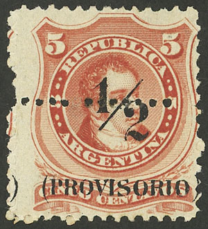 Lot 191 - Argentina general issues -  Guillermo Jalil - Philatino Auction # 2134 ARGENTINA: Fun auction including rarities of all periods