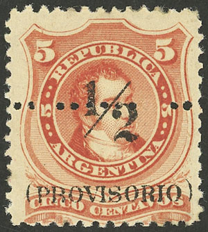 Lot 195 - Argentina general issues -  Guillermo Jalil - Philatino Auction # 2134 ARGENTINA: Fun auction including rarities of all periods