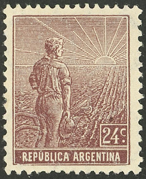 Lot 538 - Argentina general issues -  Guillermo Jalil - Philatino Auction # 2134 ARGENTINA: Fun auction including rarities of all periods