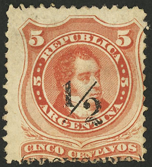 Lot 199 - Argentina general issues -  Guillermo Jalil - Philatino Auction # 2134 ARGENTINA: Fun auction including rarities of all periods