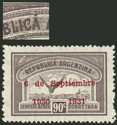 Lot 174 - Argentina airmail -  Guillermo Jalil - Philatino Auction # 2137 ARGENTINA: Special October auction