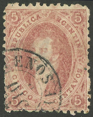 Lot 53 - Argentina rivadavias -  Guillermo Jalil - Philatino Auction # 2140 ARGENTINA: 