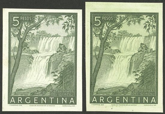 Lot 606 - Argentina general issues -  Guillermo Jalil - Philatino Auction # 2140 ARGENTINA: 