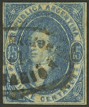Lot 76 - Argentina rivadavias -  Guillermo Jalil - Philatino Auction # 2140 ARGENTINA: 