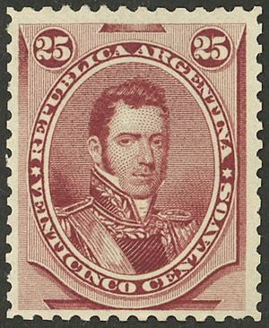 Lot 152 - Argentina general issues -  Guillermo Jalil - Philatino Auction # 2140 ARGENTINA: 