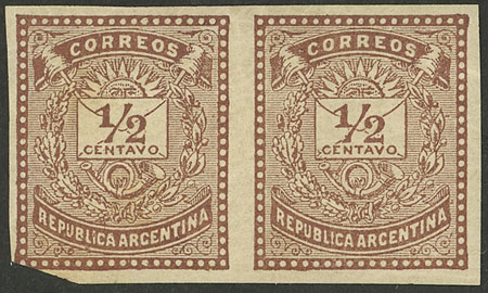 Lot 163 - Argentina general issues -  Guillermo Jalil - Philatino Auction # 2140 ARGENTINA: 