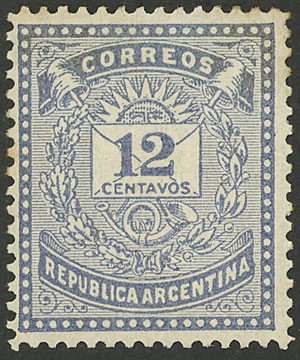 Lot 165 - Argentina general issues -  Guillermo Jalil - Philatino Auction # 2140 ARGENTINA: 