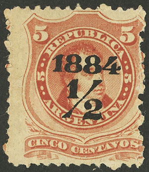 Lot 170 - Argentina general issues -  Guillermo Jalil - Philatino Auction # 2140 ARGENTINA: 