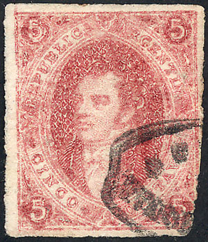 Lot 100 - Argentina rivadavias -  Guillermo Jalil - Philatino Auction # 2140 ARGENTINA: 