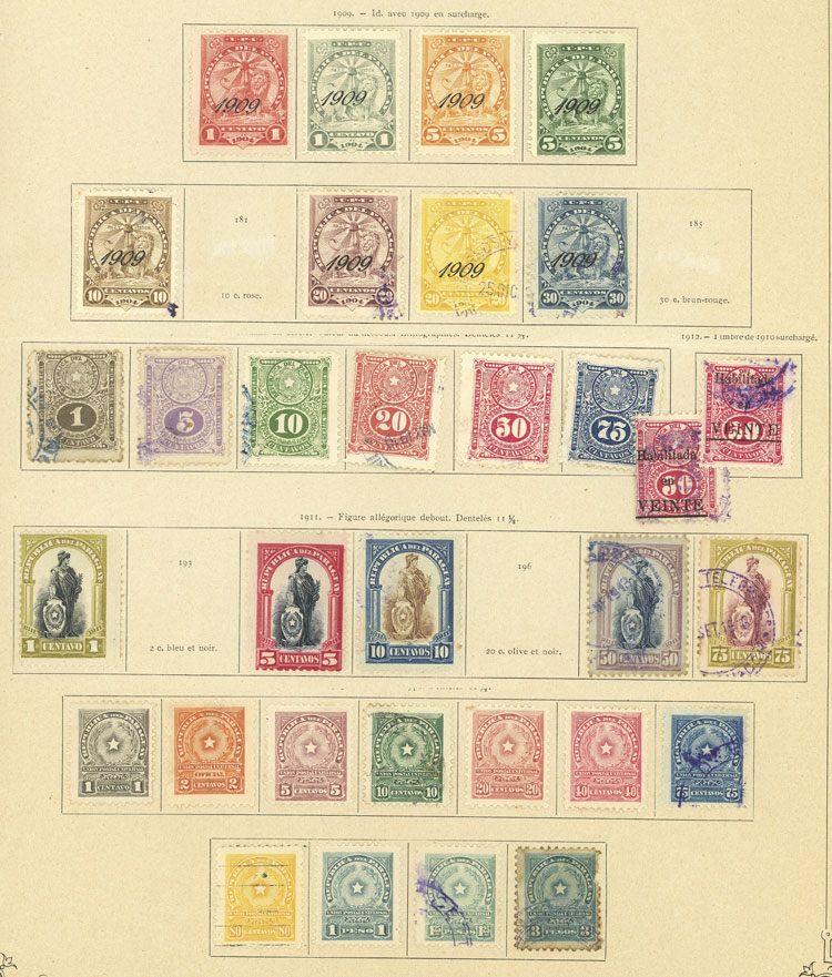 Lot 2602 - Paraguay Lots and Collections -  Guillermo Jalil - Philatino Auction # 2141 WORLDWIDE + ARGENTINA: General November auction
