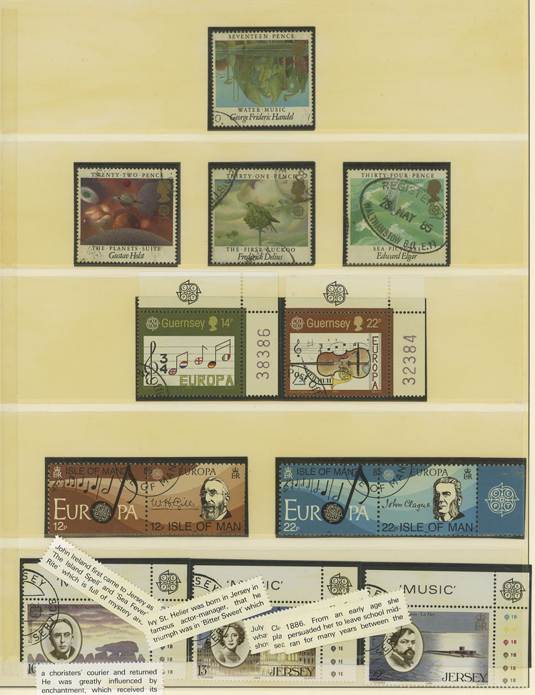 Lot 11 - topic europa Lots and Collections -  Guillermo Jalil - Philatino Auction # 2141 WORLDWIDE + ARGENTINA: General November auction