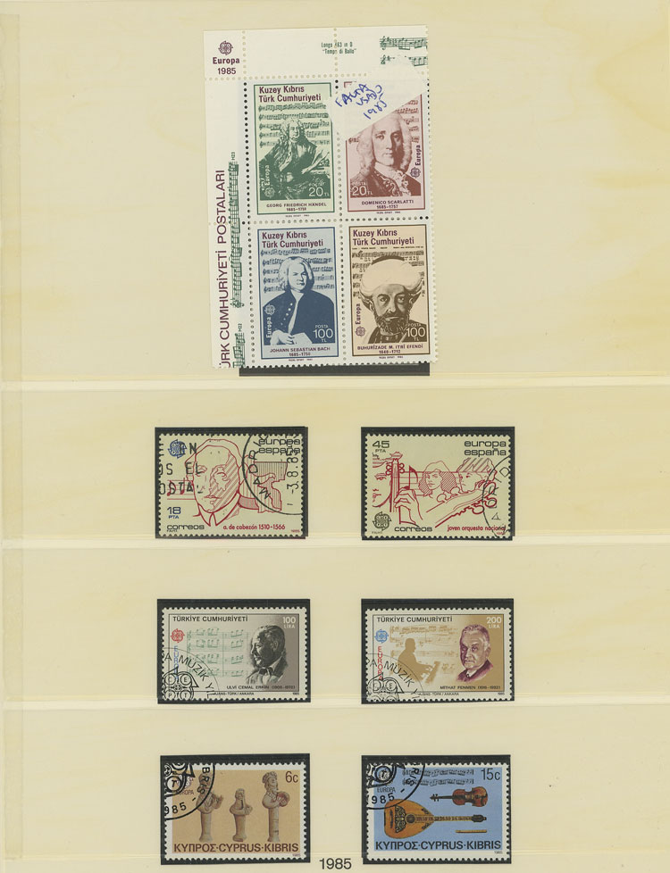 Lot 11 - topic europa Lots and Collections -  Guillermo Jalil - Philatino Auction # 2141 WORLDWIDE + ARGENTINA: General November auction