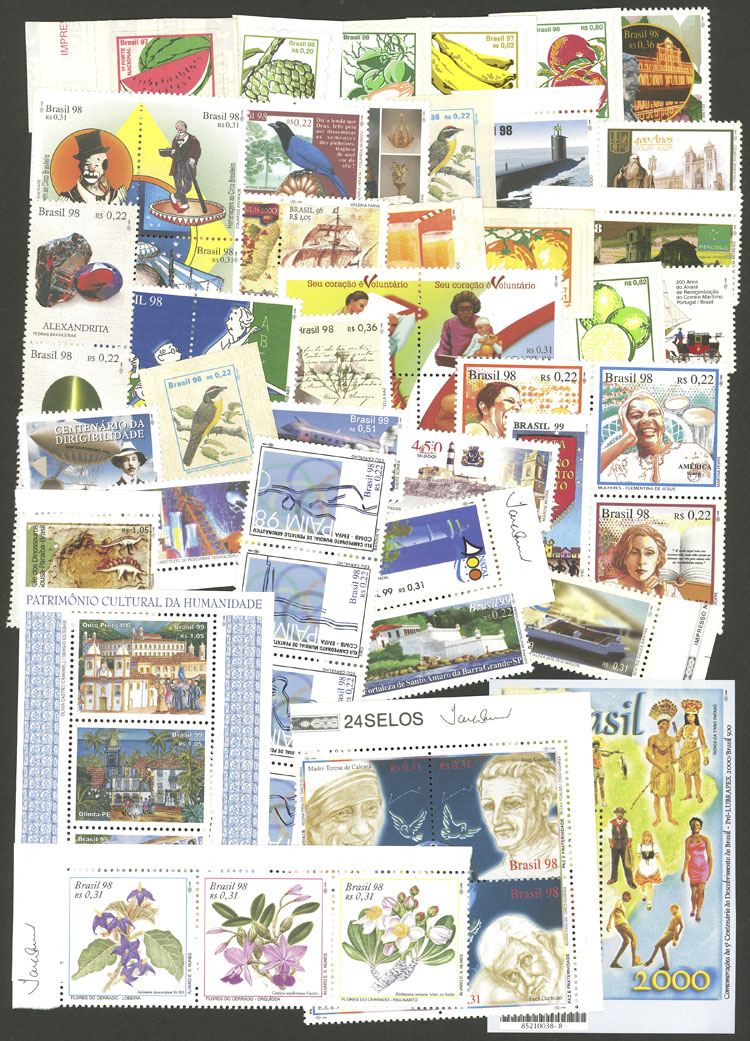 Lot 1337 - brazil Lots and Collections -  Guillermo Jalil - Philatino Auction # 2141 WORLDWIDE + ARGENTINA: General November auction