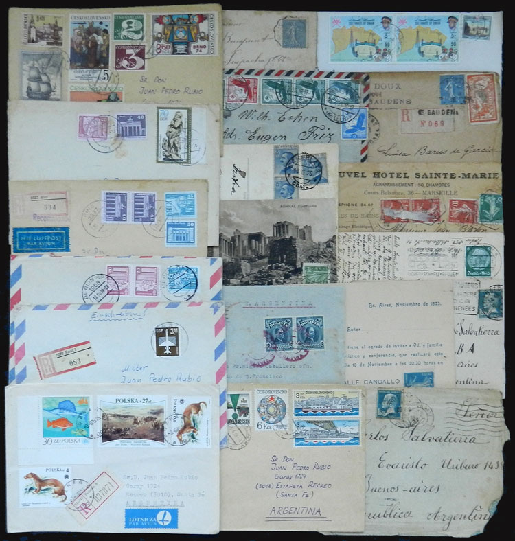 Lot 2875 - worldwide postal history -  Guillermo Jalil - Philatino Auction # 2141 WORLDWIDE + ARGENTINA: General November auction