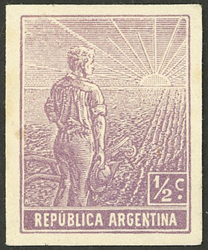 Lot 419 - Argentina general issues -  Guillermo Jalil - Philatino Auction # 2142 ARGENTINA: 