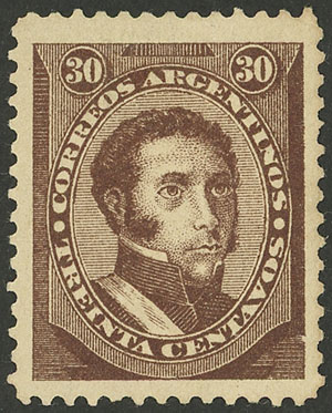 Lot 218 - Argentina general issues -  Guillermo Jalil - Philatino Auction # 2142 ARGENTINA: 