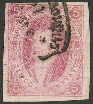 Lot 90 - Argentina rivadavias -  Guillermo Jalil - Philatino Auction # 2145 ARGENTINA: Special December auction
