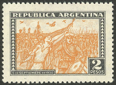 Lot 347 - Argentina general issues -  Guillermo Jalil - Philatino Auction # 2147 ARGENTINA: 