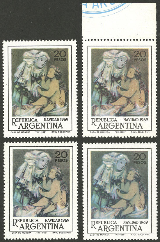 Lot 788 - Argentina general issues -  Guillermo Jalil - Philatino Auction # 2147 ARGENTINA: 