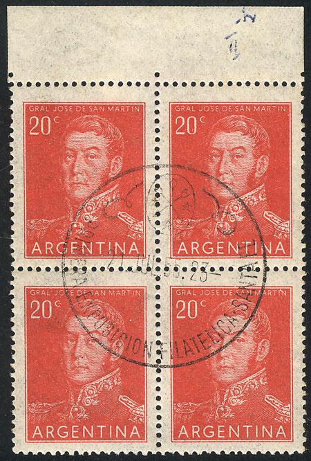 Lot 624 - Argentina general issues -  Guillermo Jalil - Philatino Auction # 2147 ARGENTINA: 