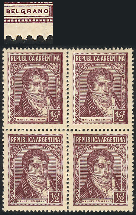 Lot 374 - Argentina general issues -  Guillermo Jalil - Philatino Auction # 2147 ARGENTINA: 