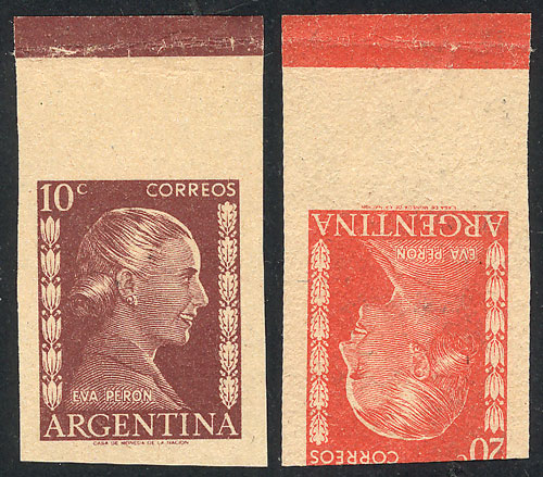 Lot 755 - Argentina general issues -  Guillermo Jalil - Philatino Auction # 2148 ARGENTINA: General auction with very interesting material