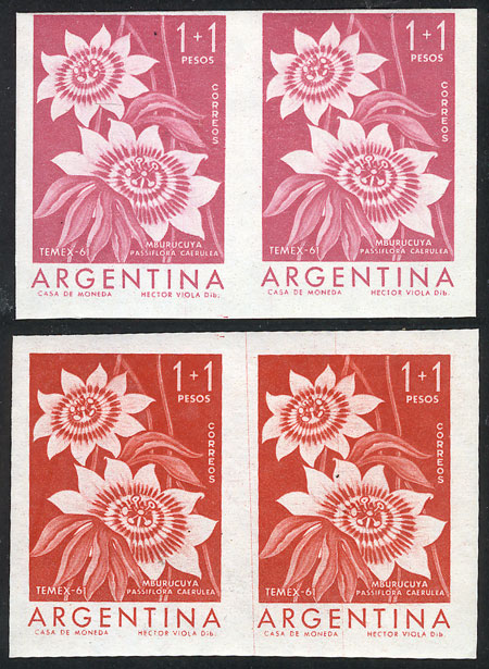 Lot 848 - Argentina general issues -  Guillermo Jalil - Philatino Auction # 2148 ARGENTINA: General auction with very interesting material