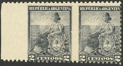 Lot 283 - Argentina general issues -  Guillermo Jalil - Philatino Auction # 2148 ARGENTINA: General auction with very interesting material