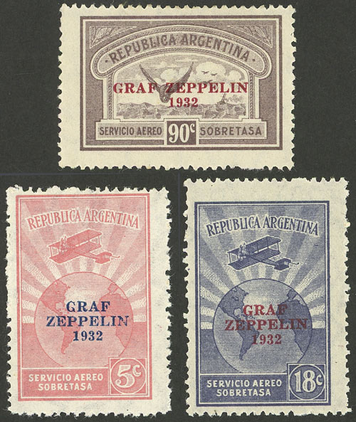 Lot 546 - Argentina general issues -  Guillermo Jalil - Philatino Auction # 2148 ARGENTINA: General auction with very interesting material