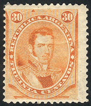 Lot 149 - Argentina general issues -  Guillermo Jalil - Philatino Auction # 2148 ARGENTINA: General auction with very interesting material