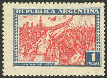 Lot 536 - Argentina general issues -  Guillermo Jalil - Philatino Auction # 2148 ARGENTINA: General auction with very interesting material