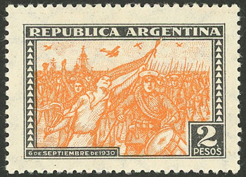 Lot 538 - Argentina general issues -  Guillermo Jalil - Philatino Auction # 2148 ARGENTINA: General auction with very interesting material