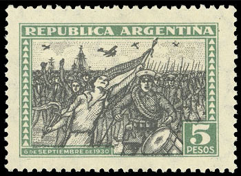 Lot 540 - Argentina general issues -  Guillermo Jalil - Philatino Auction # 2148 ARGENTINA: General auction with very interesting material