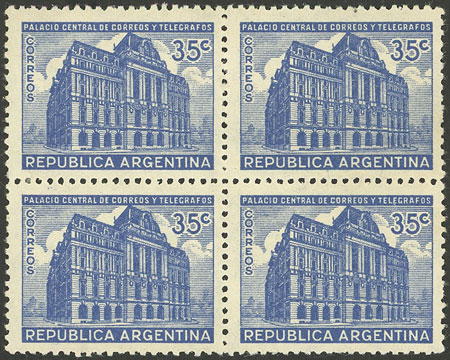 Lot 703 - Argentina general issues -  Guillermo Jalil - Philatino Auction # 2148 ARGENTINA: General auction with very interesting material