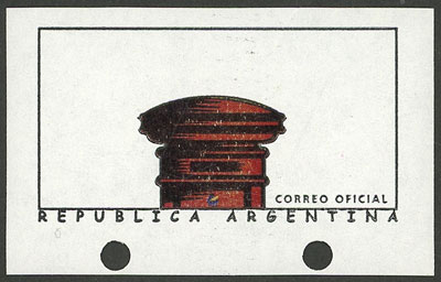 Lot 1508 - Argentina variable value stamps -  Guillermo Jalil - Philatino Auction # 2148 ARGENTINA: General auction with very interesting material
