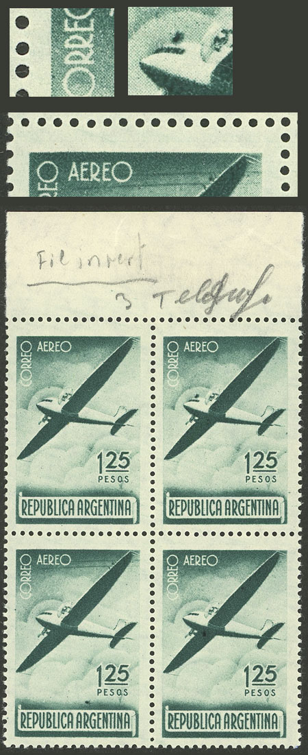 Lot 660 - Argentina general issues -  Guillermo Jalil - Philatino Auction # 2148 ARGENTINA: General auction with very interesting material