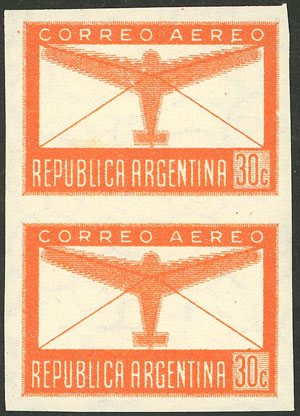 Lot 678 - Argentina general issues -  Guillermo Jalil - Philatino Auction # 2148 ARGENTINA: General auction with very interesting material