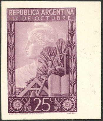 Lot 737 - Argentina general issues -  Guillermo Jalil - Philatino Auction # 2148 ARGENTINA: General auction with very interesting material