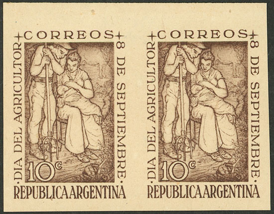 Lot 736 - Argentina general issues -  Guillermo Jalil - Philatino Auction # 2148 ARGENTINA: General auction with very interesting material