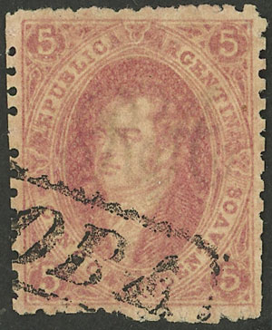 Lot 57 - Argentina rivadavias -  Guillermo Jalil - Philatino Auction # 2148 ARGENTINA: General auction with very interesting material