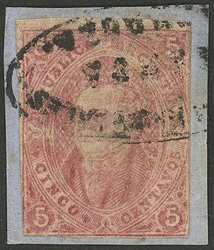 Lot 97 - Argentina rivadavias -  Guillermo Jalil - Philatino Auction # 2148 ARGENTINA: General auction with very interesting material