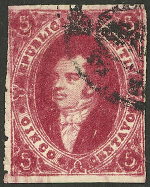 Lot 99 - Argentina rivadavias -  Guillermo Jalil - Philatino Auction # 2148 ARGENTINA: General auction with very interesting material