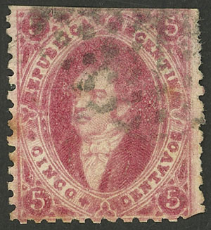 Lot 114 - Argentina rivadavias -  Guillermo Jalil - Philatino Auction # 2148 ARGENTINA: General auction with very interesting material