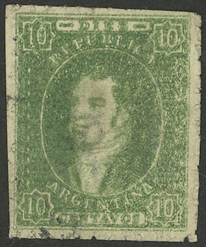Lot 83 - Argentina rivadavias -  Guillermo Jalil - Philatino Auction # 2148 ARGENTINA: General auction with very interesting material
