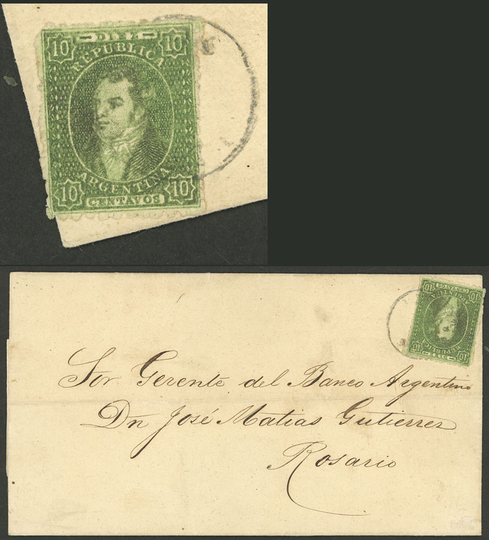 Lot 82 - Argentina rivadavias -  Guillermo Jalil - Philatino Auction # 2148 ARGENTINA: General auction with very interesting material